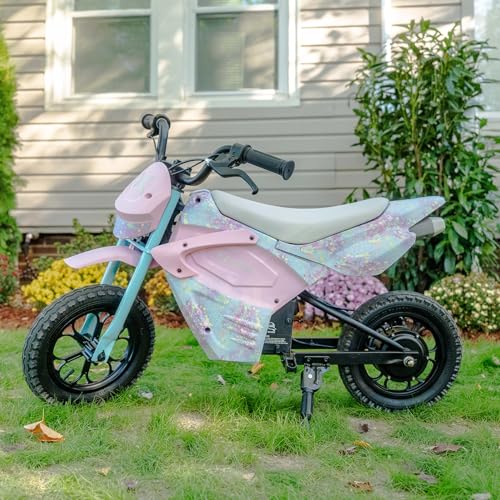 Hover-1 My First Dirt Bike for Kids - 300W Motor, 9MPH Max Speed, 9 Mile Range, 12” Off-Road Tires, 120LB Max Weight