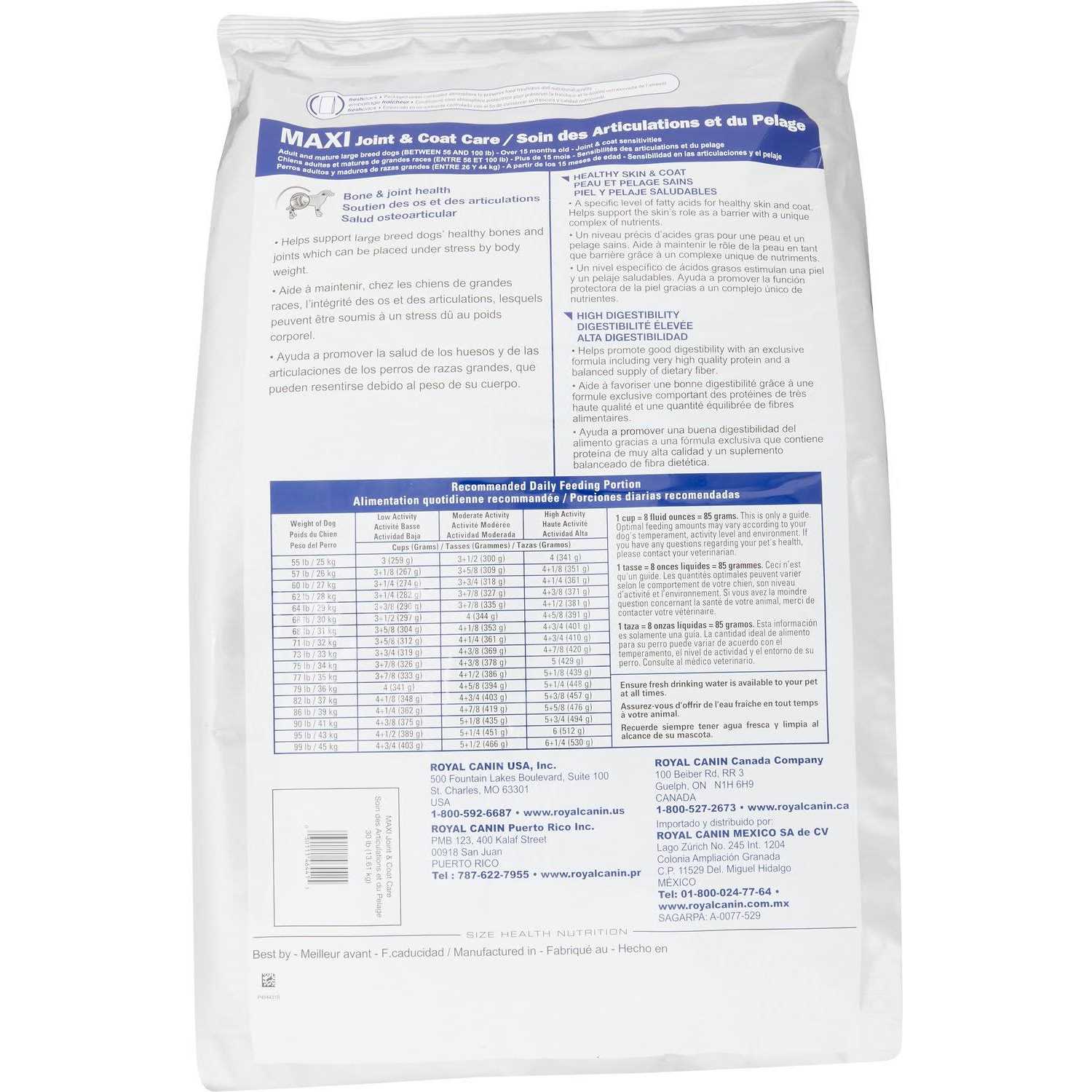 Royal Canin Large Breed Joint Coat Care Dry Dog Food - Pet Supplies online store