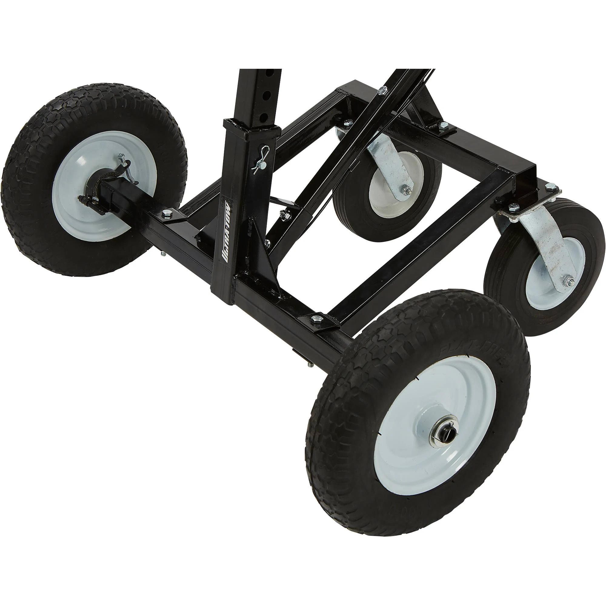 Ultra-Tow Heavy-Duty Adjustable Trailer Dolly with Brake - 1200-Lb. Capacity