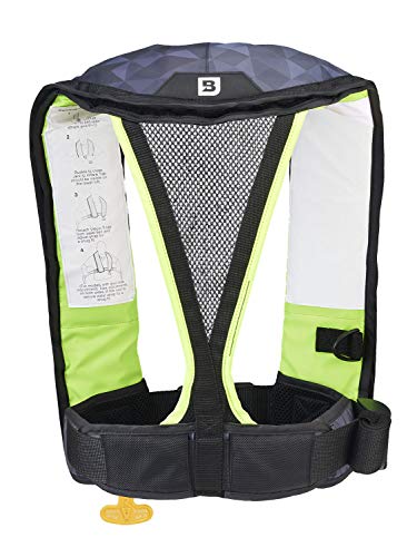 BLUESTORM Atmos 40 Automatic/Manual Inflatable PFD Life Jacket for Adults | US Coast Guard (USCG) Approved Life Vest