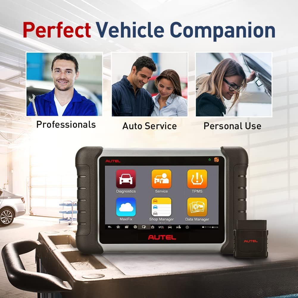 Autel MaxiPRO MP808 OBD2 Diagnostic Scanner More Advanced Scan Tool with Bi-directional Control Ability and Key Programming (Upgraded version of