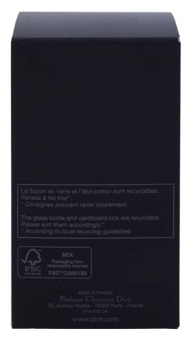 Dior Sauvage Parfum Spray for Men 2.0 Ounces, clear