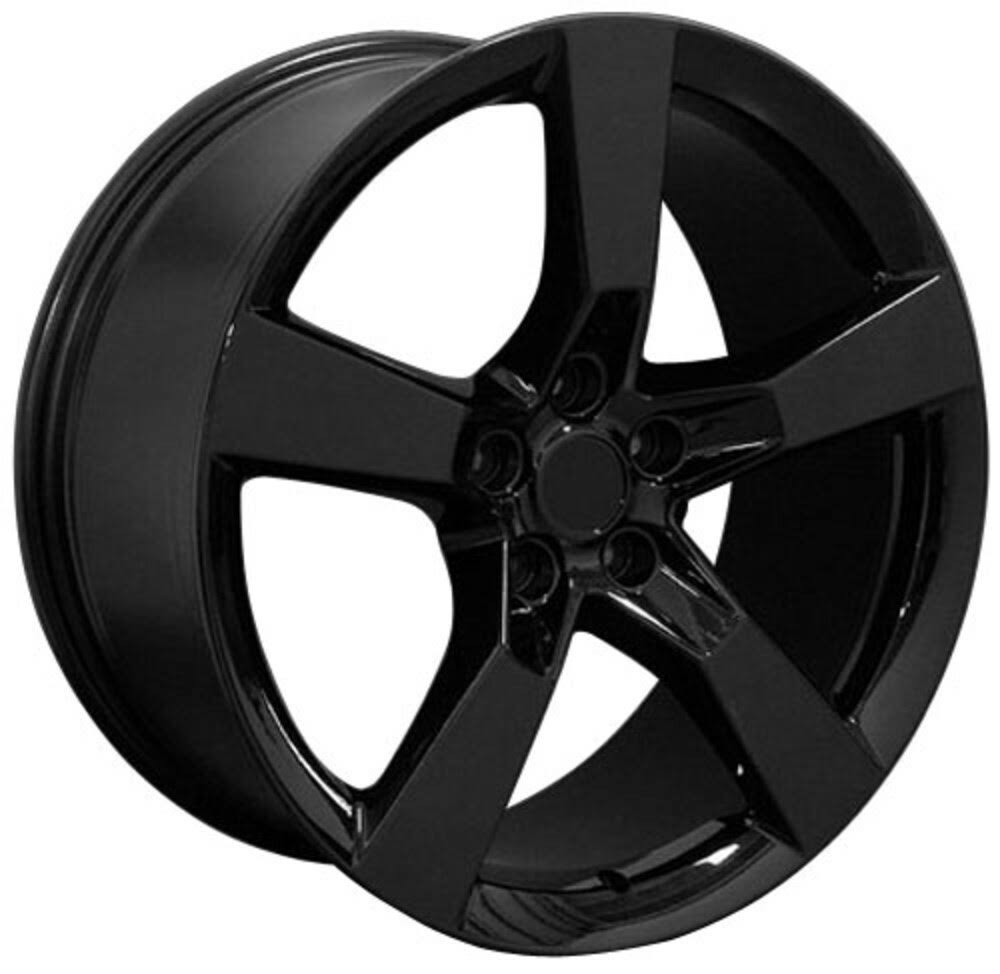 OE Wheels 20 inch Black 5531 Wheel Fits Camaro - SS Style Rim 20x9