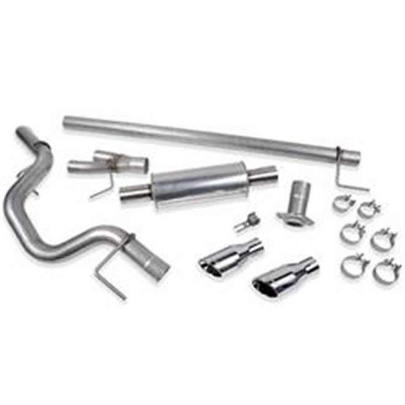F150 Cat-Back Exhaust System with Split Side Exit