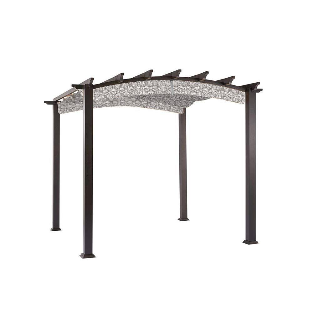 Garden Winds Standard 350 Damask Beige Replacement Canopy for Arched Pergola, Multi