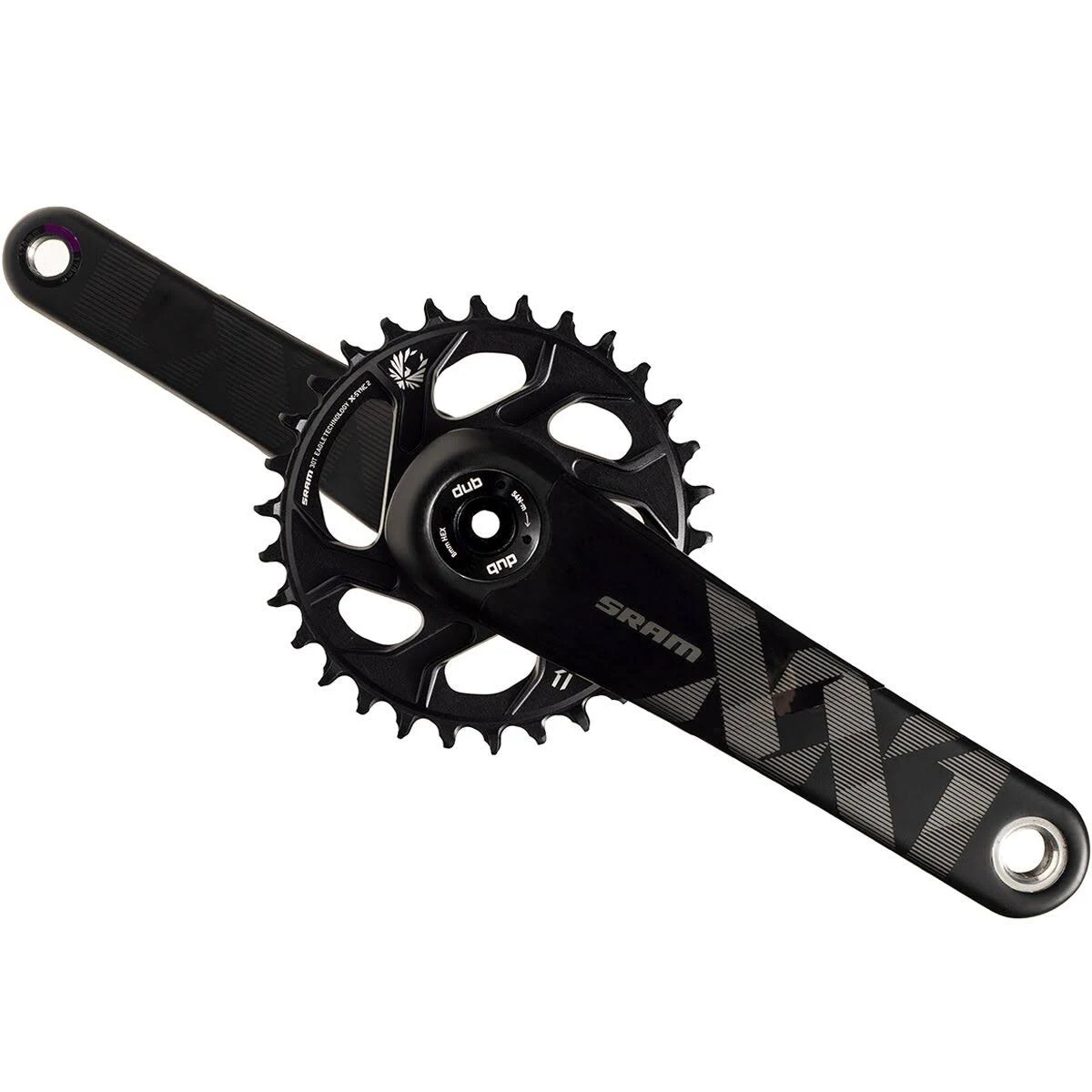 SRAM XX1 Carbon Eagle 4x22 Fat Bike Dub Crankset