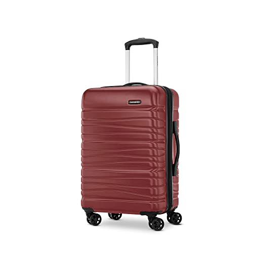 Samsonite Evolve SE Hardside Expandable Luggage with Double Spinner Wheels, Bass Black, Carry-on