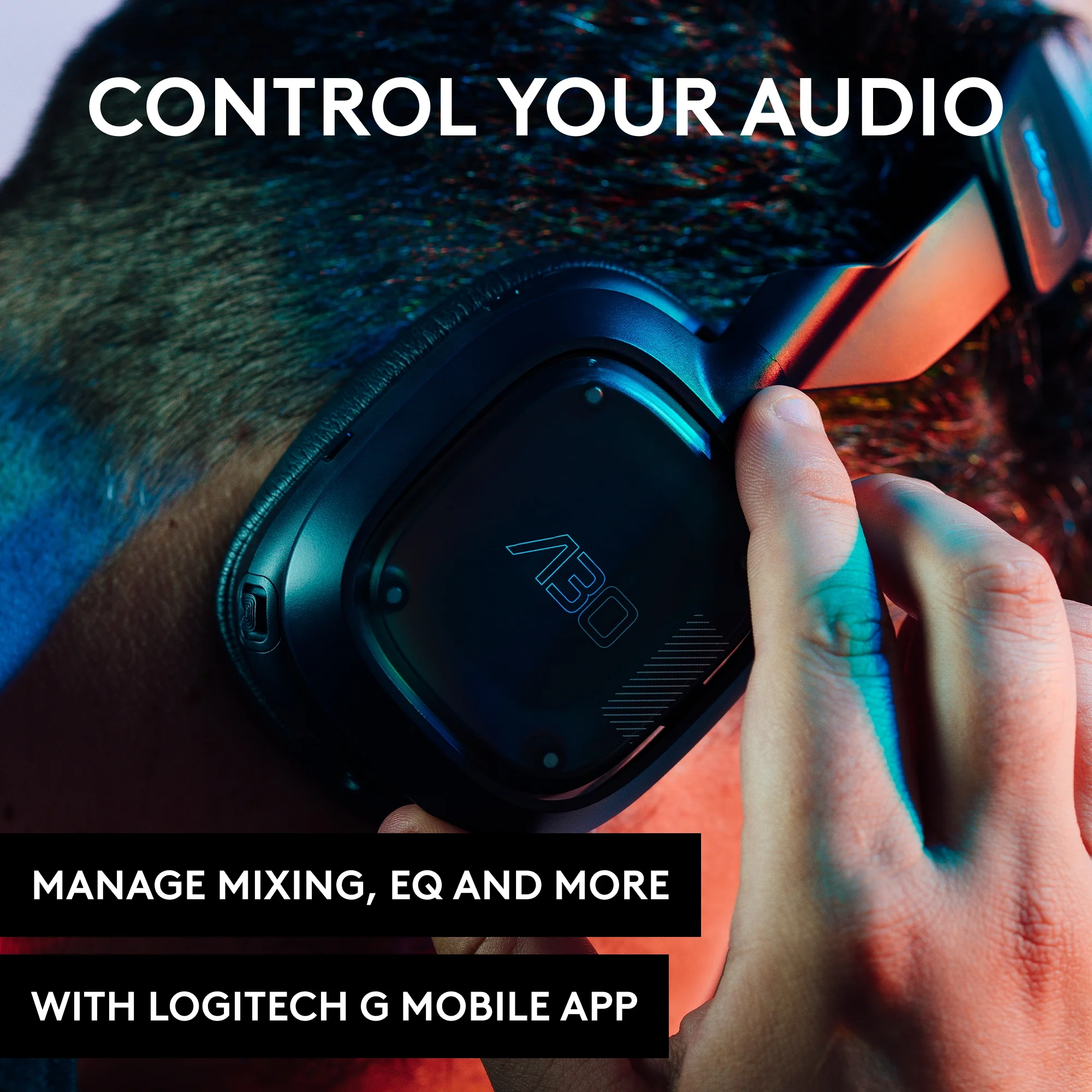 Logitech G Astro A30 LIGHTSPEED Wireless Gaming Headset, Bluetooth Enabled, Dolby Atmos, Detachable Boom, 27h Battery, USB-C Charging, for Xbox