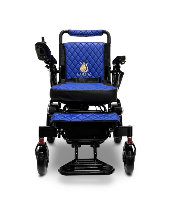 Majestic IQ-7000 Lightweight Foldable Electric Wheelchair for Adults - Portable, Motorized Mobility Chair for Seniors - Compact, Durable