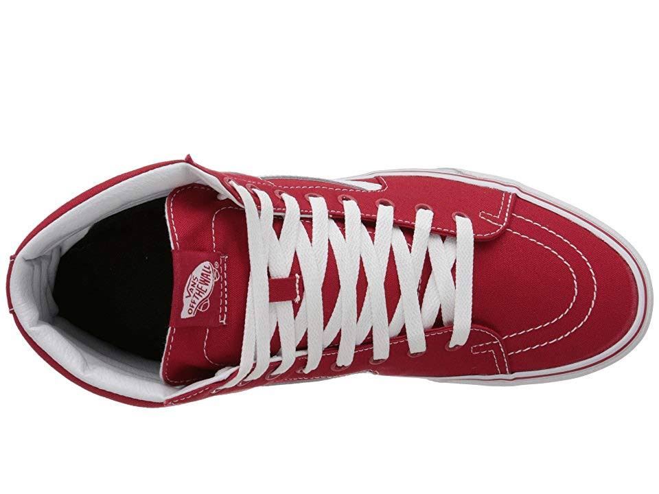 Vans Canvas Sk8-Hi (Red)