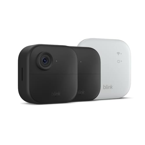 Blink Outdoor 4 + Sync Module XR &mdash; Wire-free smart security camera, two-year battery