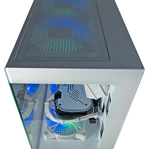 ViprTech Stryker 4.0 Liquid-Cooled PC - AMD Ryzen 7 (4.4GHz Turbo), RTX 4060 8GB, 32GB DDR4 3200, 1TB NVMe SSD, 700W PSU, WiFi BT, Win 11 Pro, RGB