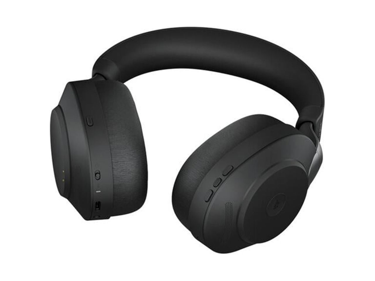 Jabra Evolve2 85 Link380c MS Stereo - Black Wireless Headset / Music Headphones (Microsoft Teams, USB Type-C, Noise-Canceling)