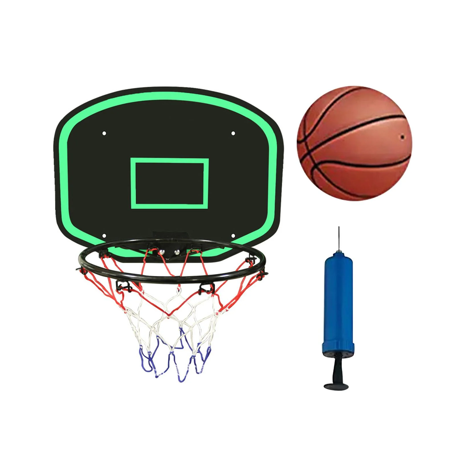 Trampoline Basketball Hoop Basketball Hoop Sturdy with Pump Universal Basketball Training Easy to Install Basketball Toy Accessories