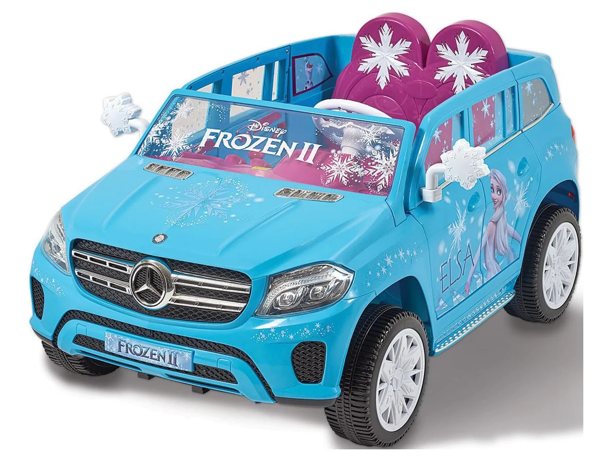12 Volt Frozen Mercedes GLS-320 Battery Powered Ride-On for Girls Ages 3 and up