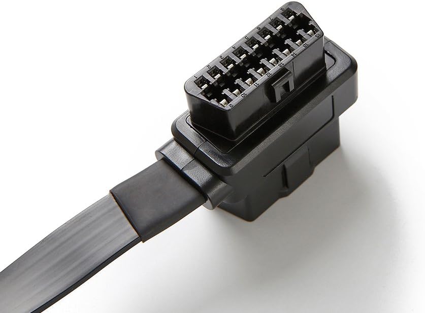 bbfly-A9 OBD II OBD2 16 Pin Splitter Extension 1x Male and 2X Female Extension Cable Adapter (2FT/60CM) (10 Pack) Pack of 2