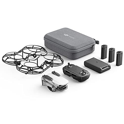 DJI Mavic Mini Combo- Drone with Camera 3-Axis Gimbal GPS 30min Flight Time, less than 0.55lbs, Gray