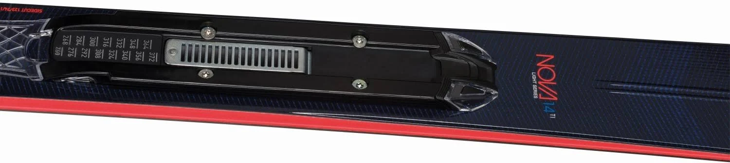 Rossignol Nova 14 Ti Carving Skis + NX 12 Konect GW Bindin (Blue)