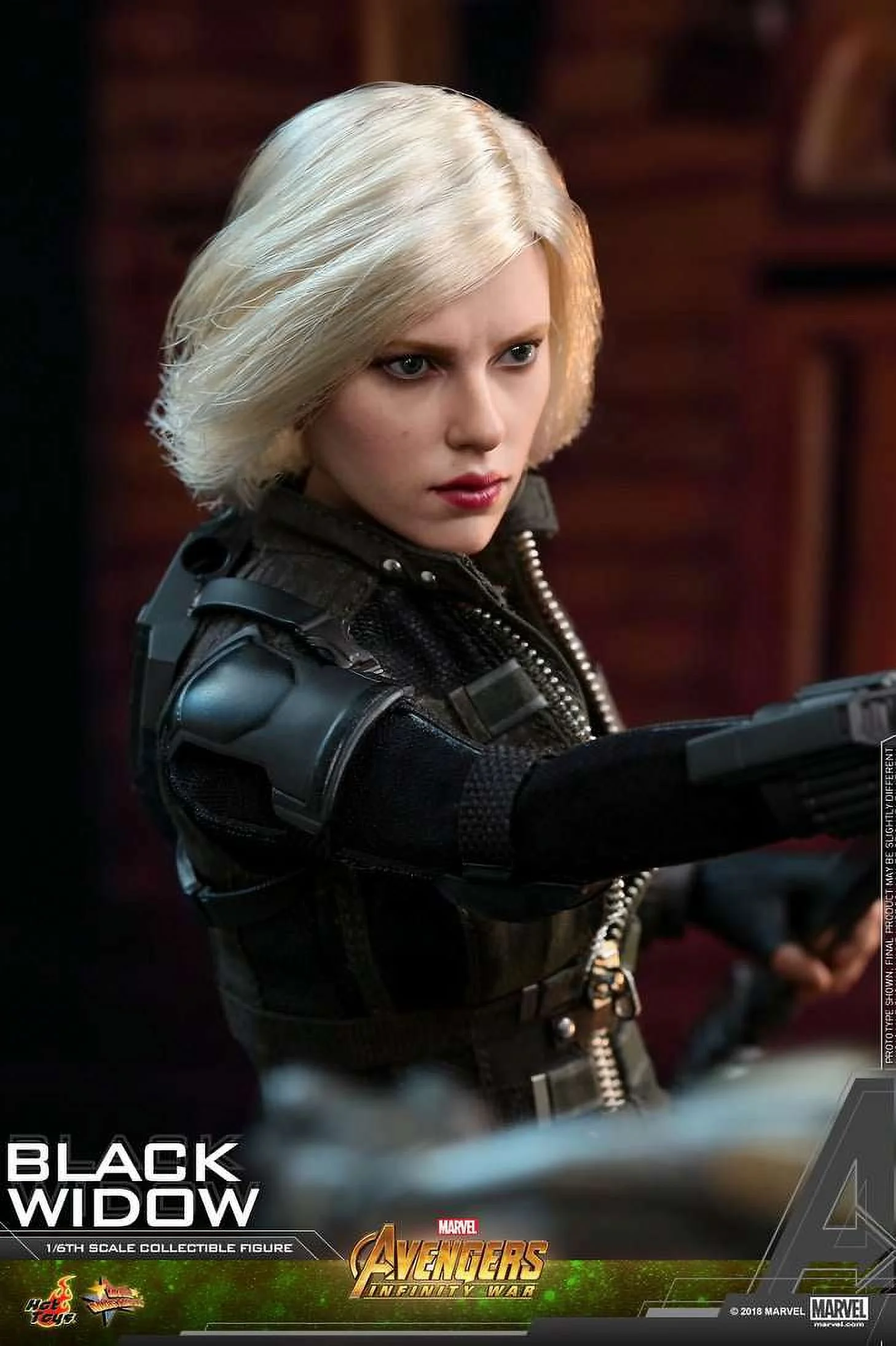 Hot Toys Movie Masterpiece Avengers Infinity War 16 Scale Figure Black Widow Japan Limited
