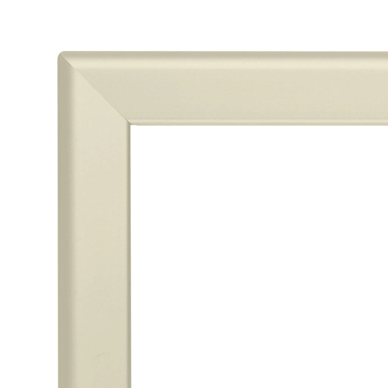 Cream SnapeZo Snap Frame Poster Size 36x48 - 1.25 inch Profile