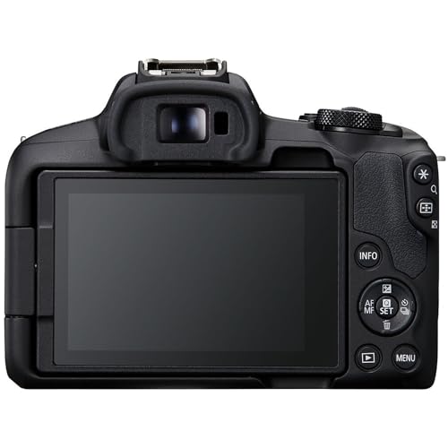 Canon EOS R50 Mirrorless Camera RF-S 18-45mm f/4.5-6.3 is STM and RF-S 55-210mm f/5-7.1 is STM Lens Kit Shoulder Bag, Black