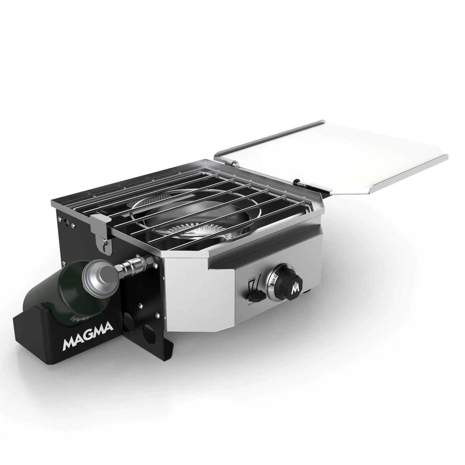 Magma Crossover Single Burner Camping Stove With Grill Top & Griddle Top