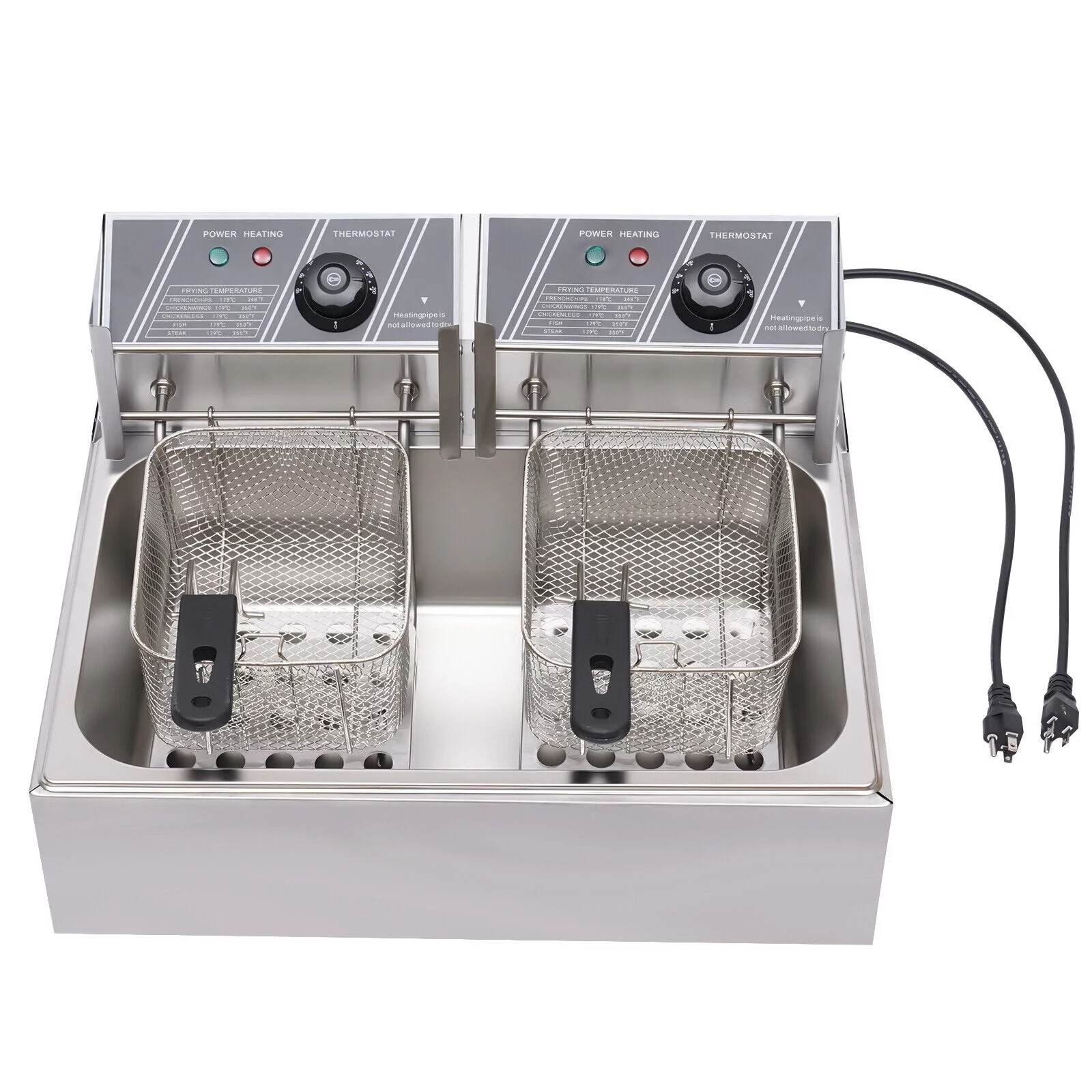 Miumaeov Churros Machine Manual Stainless Steel Vertical Sausage Stuffer with Fryer 2 in 1 Sausage Maker Spanish Churro Maker Commercial Home Spanish