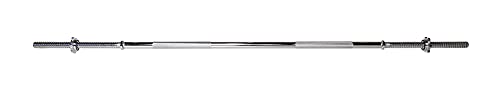 Cast Iron 1" Standard Weight Plates Including 5FT Standard Barbell Bar & Star Locks