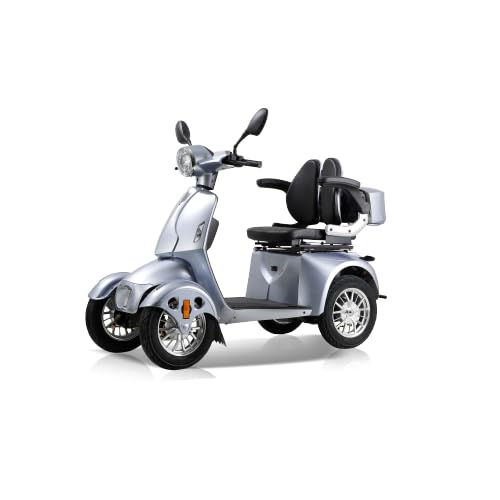 4 Wheel Mobility for Adults and Senior Fat tire Scooter Electric Powered Chargeable Device for Travel