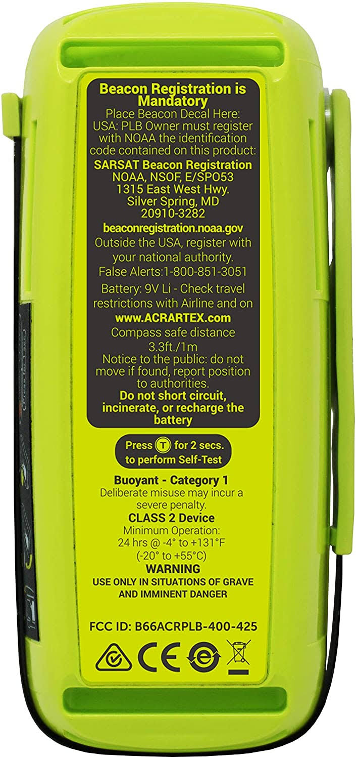 ACR ResQLink View 425 Personal Locator Beacon