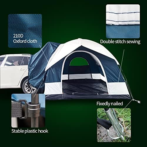 Cocepazys SUV Tent，Universal SUV Tents for Camping，Sleeps Up to 6 for Car Tent,SUV Camping Accessories（8' W x 8' L x 7.2' H