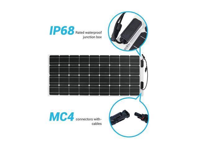 Renogy 100 Watt 12 Volt Flexible Monocrystalline Solar Panel