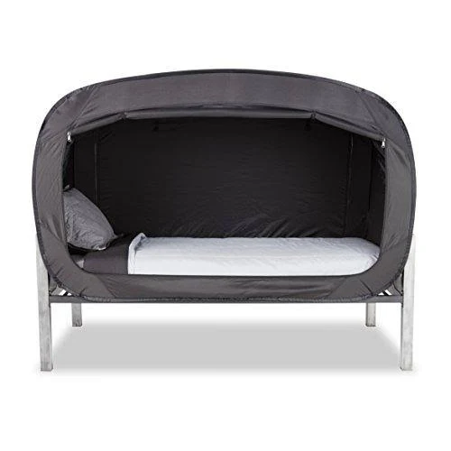 Privacy Pop Bed Tent - Queen / Tan