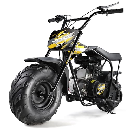 Oryxearth Mini Dirt Bike for Kids, 105CC 4-Stroke Kid Gas Powered Off-Road Pocket Pit Trail Motorcycle W/EPA Approved