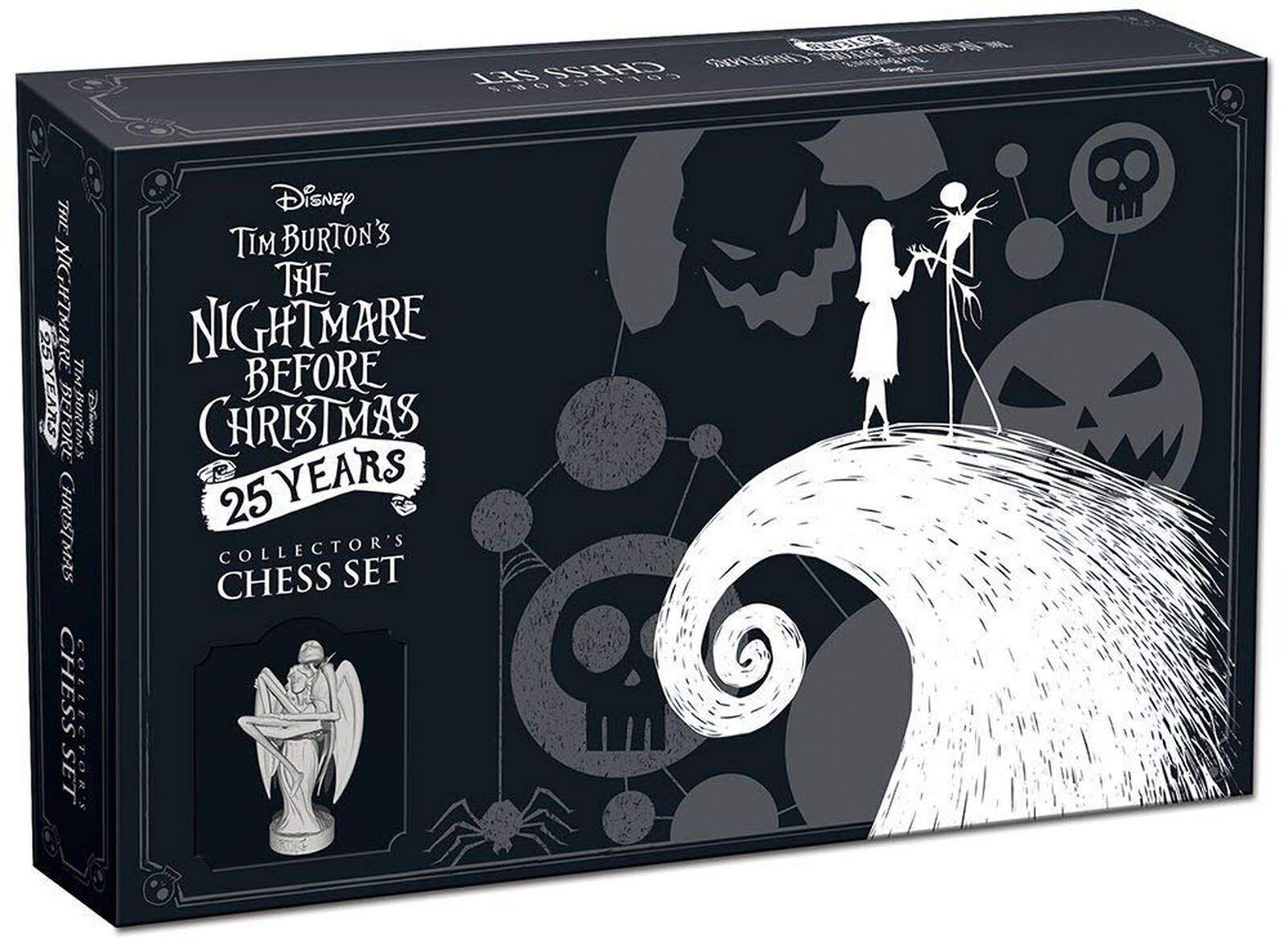 The Nightmare Before Christmas 25 Years Collector&s Chess Set
