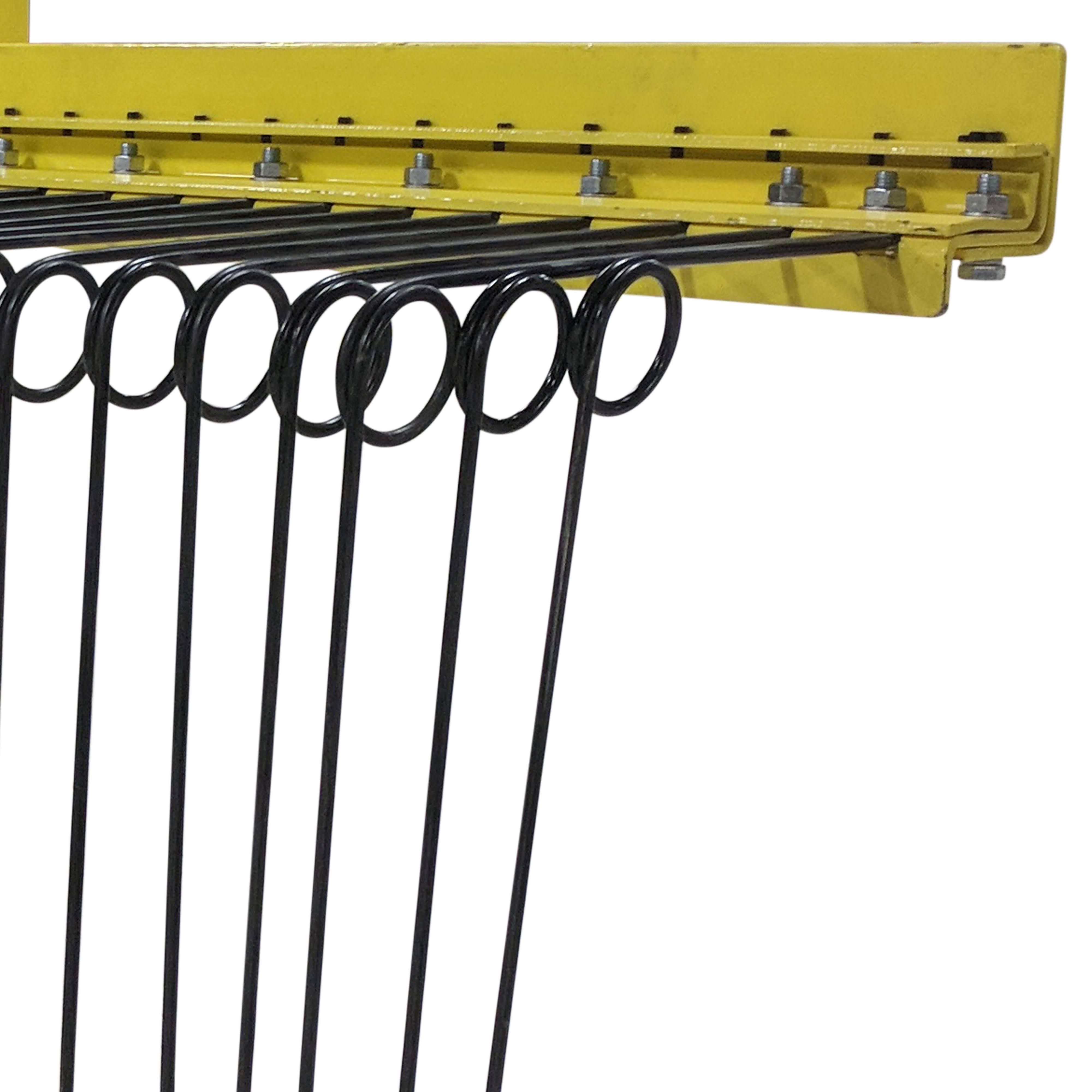 Titan 6 ft 3 Point Pine Straw Needle Rake for Cat 1, 3 Point
