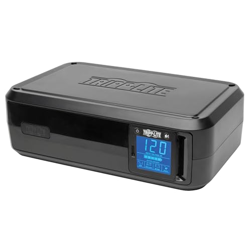 Tripp Lite SMART1500LCD 1500VA UPS Smart Battery Backup & Surge Protector, 900W, 8 Outlets, Rack Mount UPS, Tower Mount Adapter, LCD Screen, AVR