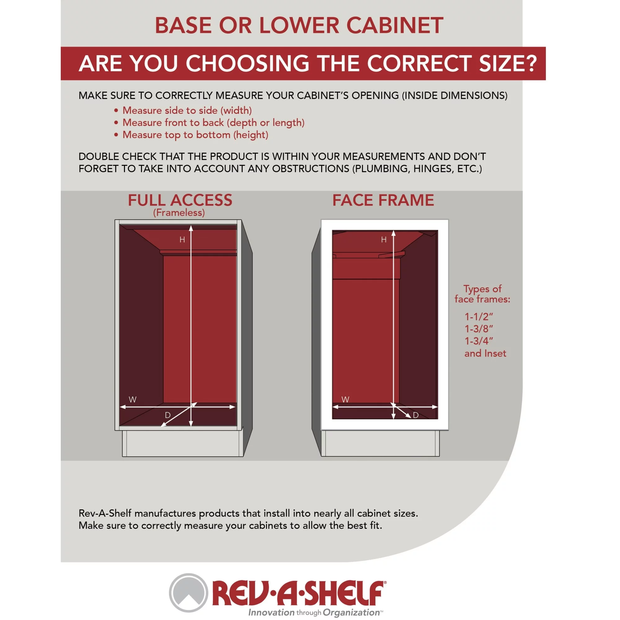Rev-A-Shelf 8 Inch Pullout Cabinet Organizer with Universal Knife Block - Radiant Selections