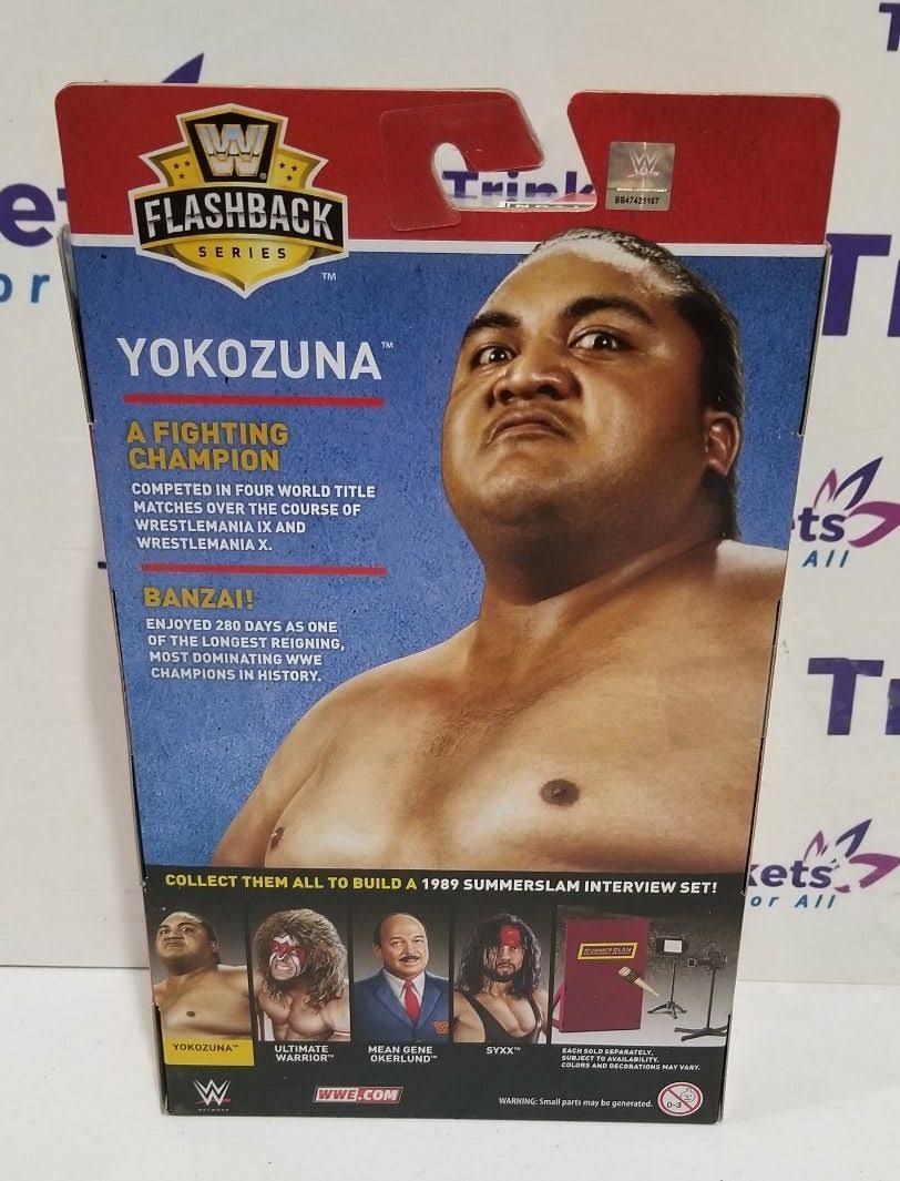 WWE Flashback Series Yokozuna Elite Collection Action Figure