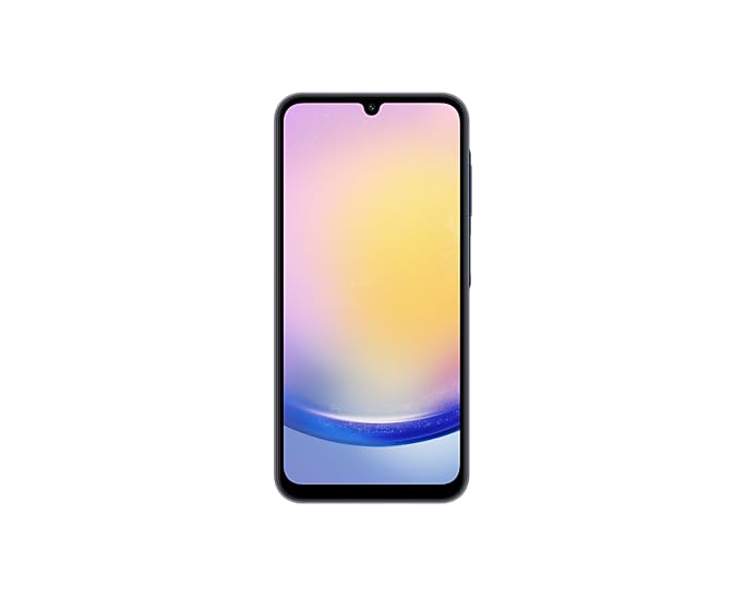 Samsung Galaxy A25 5G A256E 128GB Dual-SIM GSM Unlocked Android Smartphone (Latin Variant/US Compatible LTE) - Blue Black