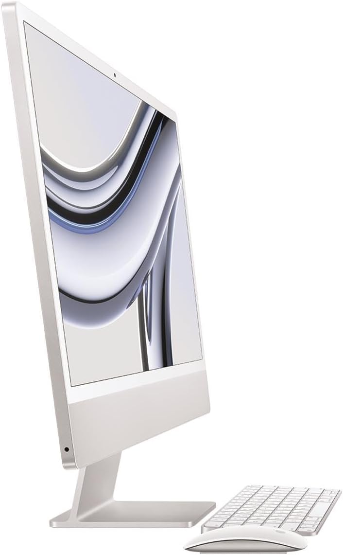 Apple 2023 iMac All-in-One Desktop Computer with M3 chip: 24-inch Retina Display, 8-core CPU, 8-core GPU, 16GB Unified Memory, 256GB SSD Storage