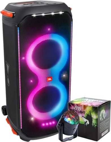 JBL Partybox 710 Portable Wireless Bluetooth Party Speaker with Powerful Sound, Extra Deep Bass, Built-in Lights, IPX4 Splashproof