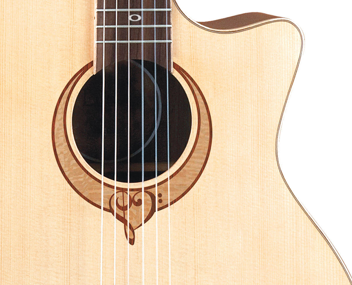 Luna Heartsong Nylon Select Top - USB Acoustic Guitar