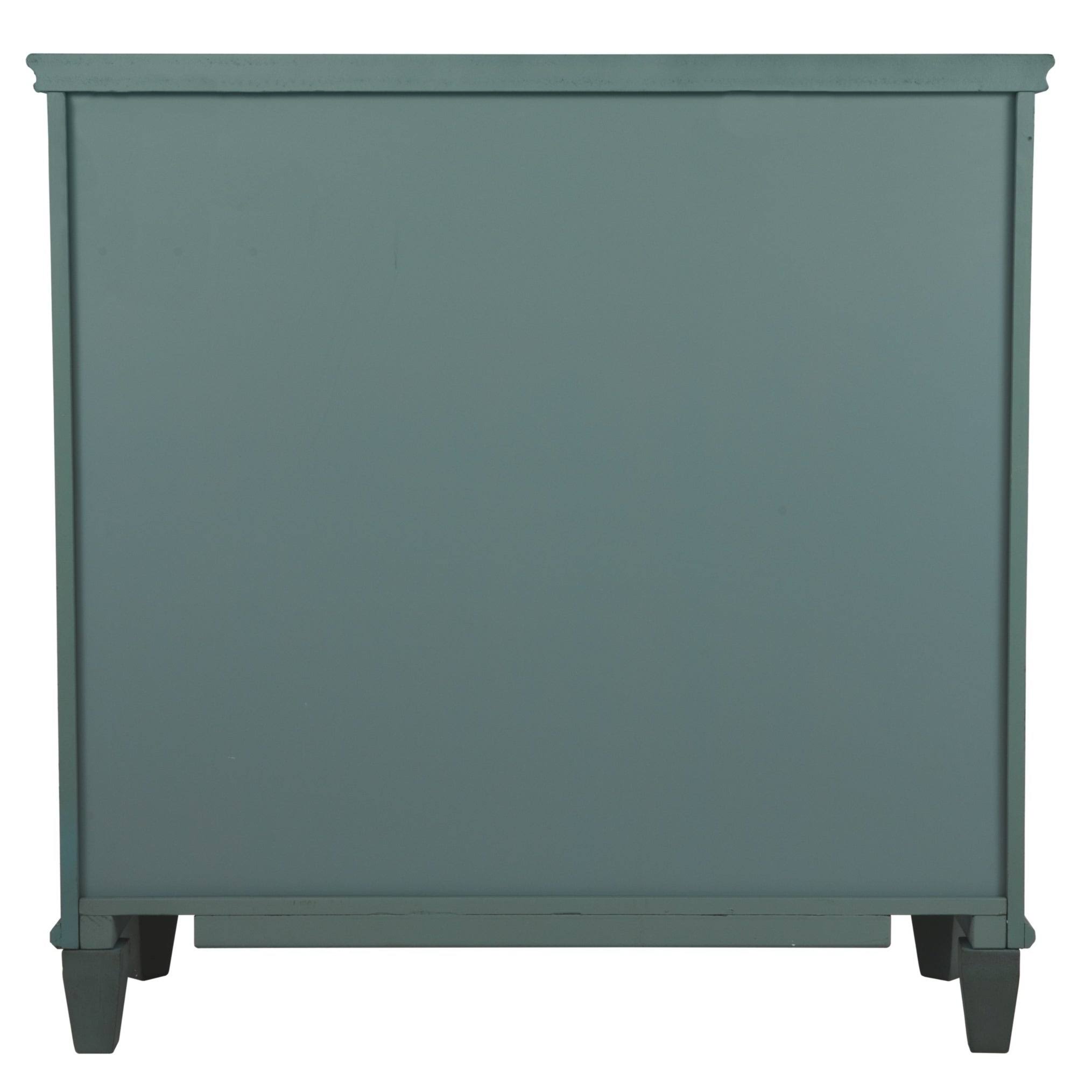 Ashley Mirimyn Antique Teal Door Accent Cabinet
