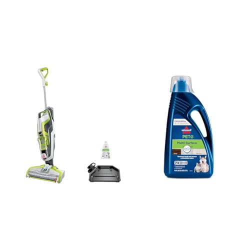 BISSELL Crosswave Turbo Vacuum Mop All in One Wet and Dry Vac Combo Hard Floor & Area Rug Cleaner, 3888A