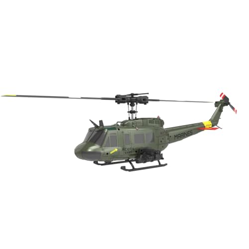 RC ERA C032 UH-1 Huey RC Helicopter with 3D Inverted Flight & 6-Axis Gyro Stabilization