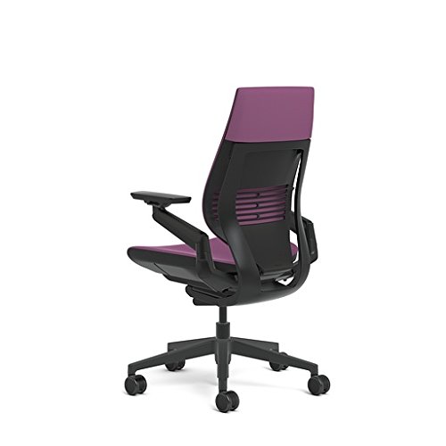 Steelcase Gesture Office Chair - Ergonomic Work Chair with Wheels for Carpet - Comfortable - Intuitive-to-Adjust for Desk - 360-Degree Arms