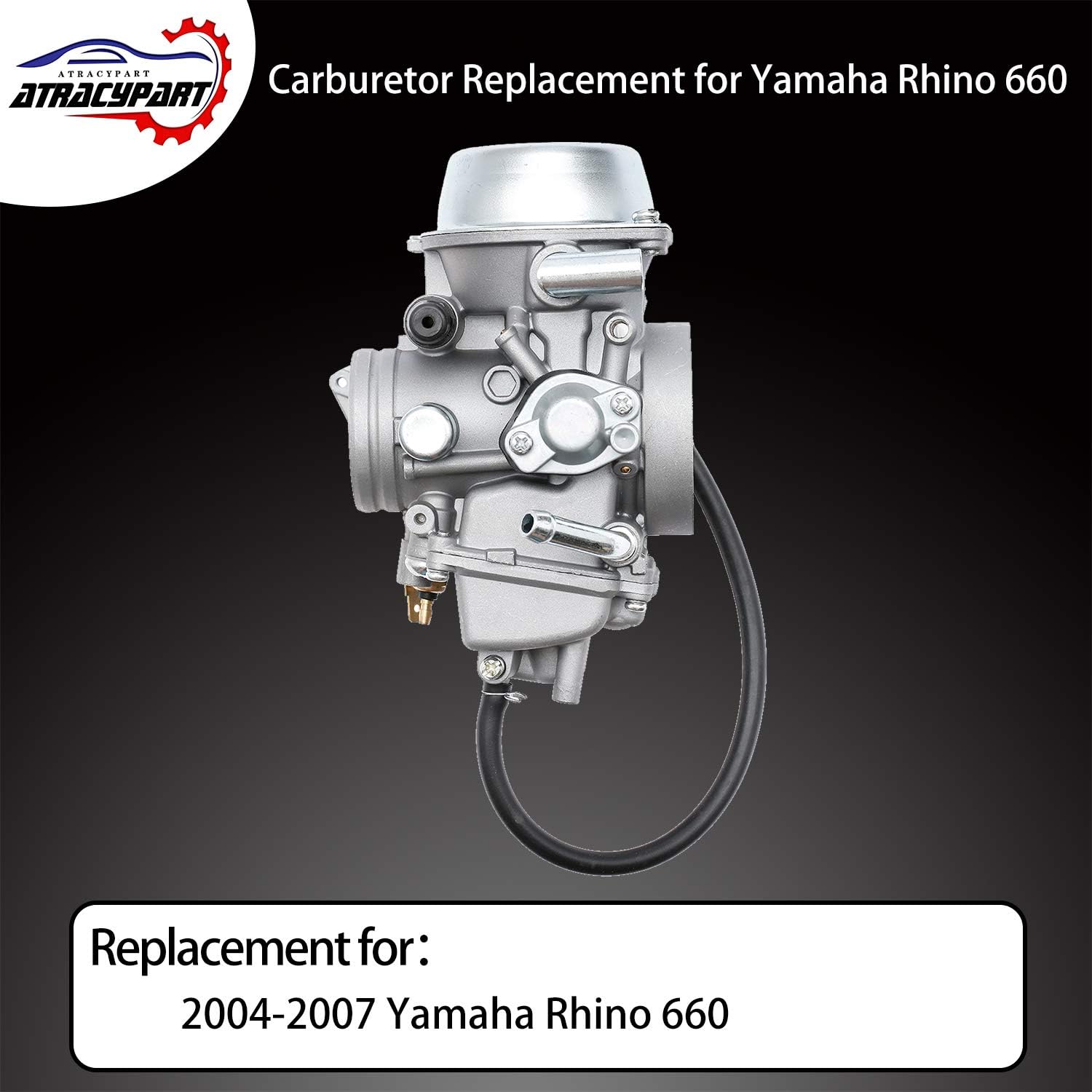 Carburetor for 2004-2007 Yamaha Rhino 660 UTV Carb Pack of 2