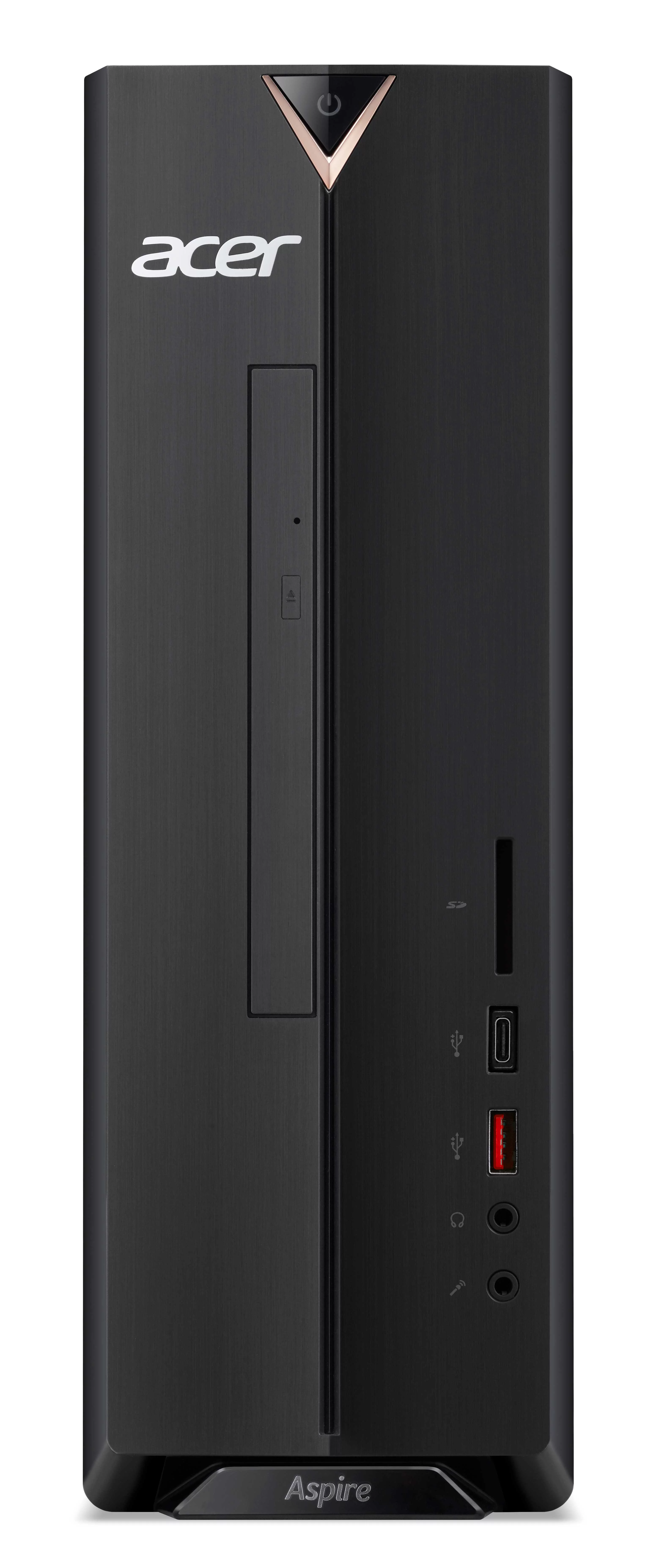 Acer Aspire Desktop, 10th Gen Intel Core i3-10105 4-Core Processor, Intel UHD Graphics 630, 8GB DDR4, 256GB NVMe M.2 SSD, Black, Windows 10 Home