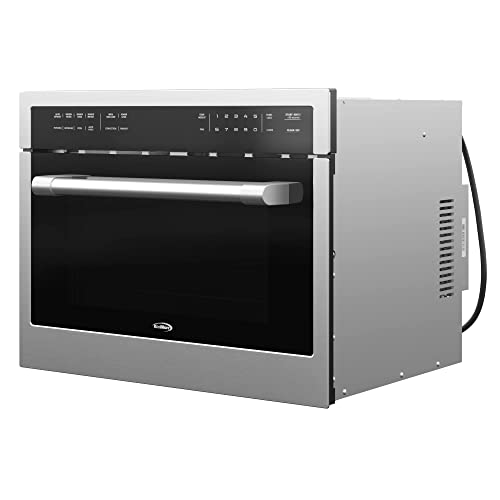 KoolMore 36 Inch All-Electric Range Oven with Ceramic Cooktop Burners, Stainless Steel Kitchen Stove with Large Capacity Convection Cooking